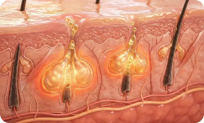 Overactieve talgproductie