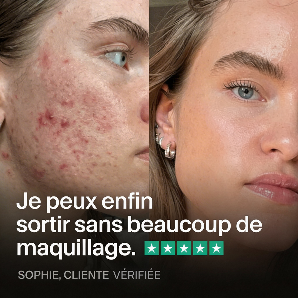 Élimine l'acné, de l'intérieur. Clera